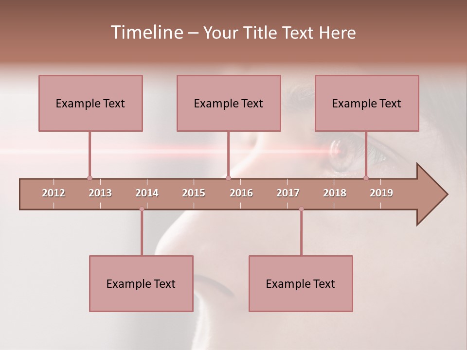 Licht Kurzsichtig Besser PowerPoint Template