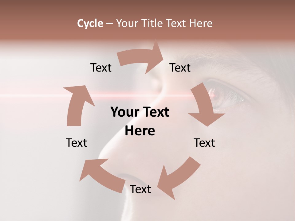 Licht Kurzsichtig Besser PowerPoint Template