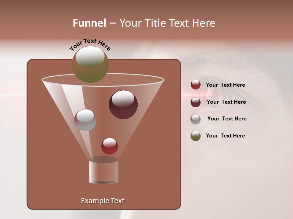 Licht Kurzsichtig Besser PowerPoint Template