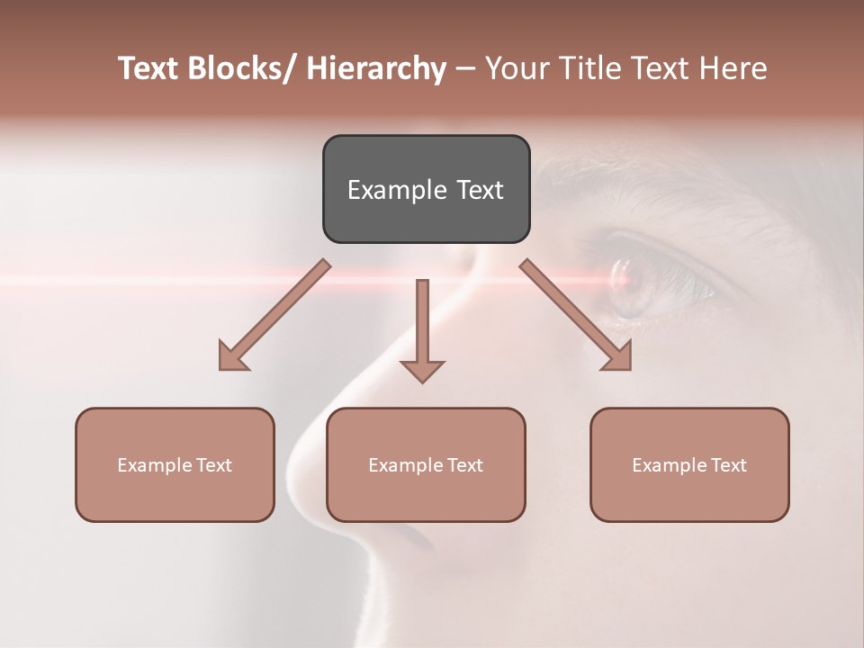 Licht Kurzsichtig Besser PowerPoint Template