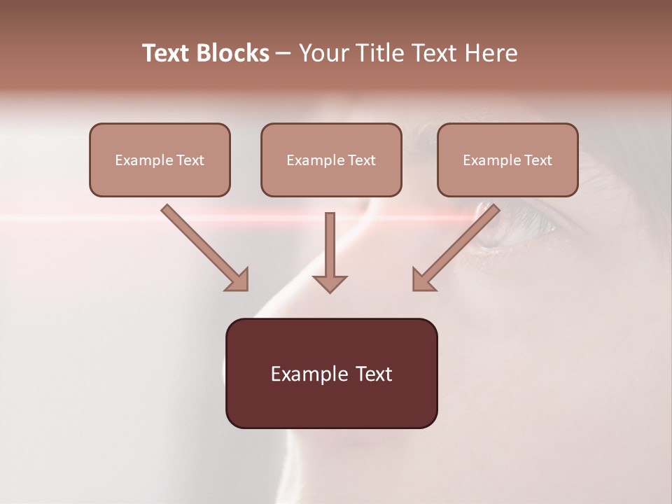 Licht Kurzsichtig Besser PowerPoint Template