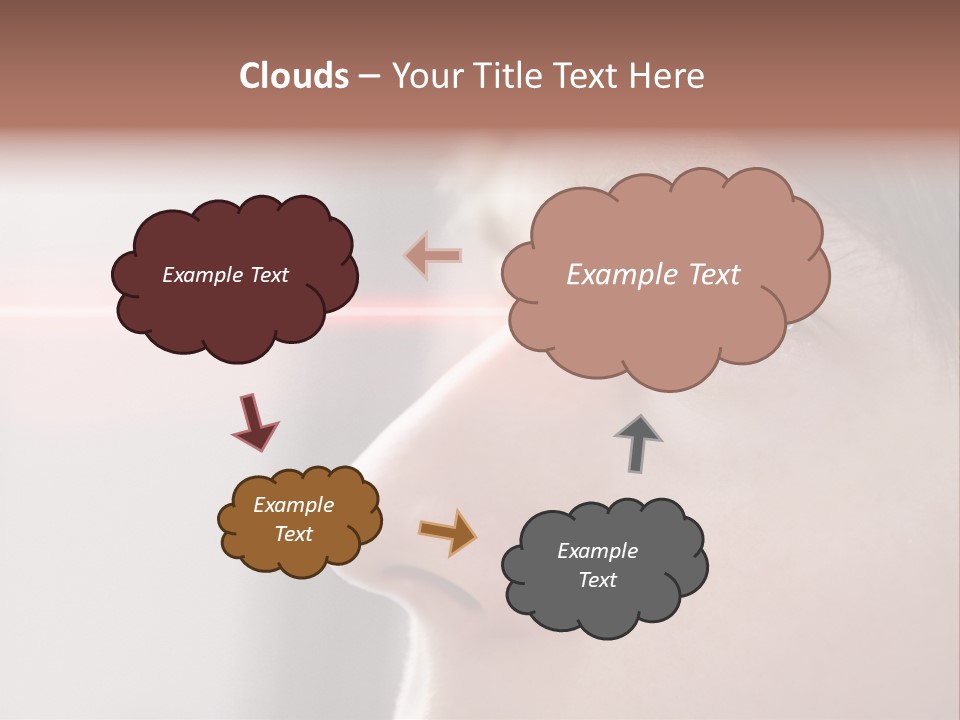 Licht Kurzsichtig Besser PowerPoint Template