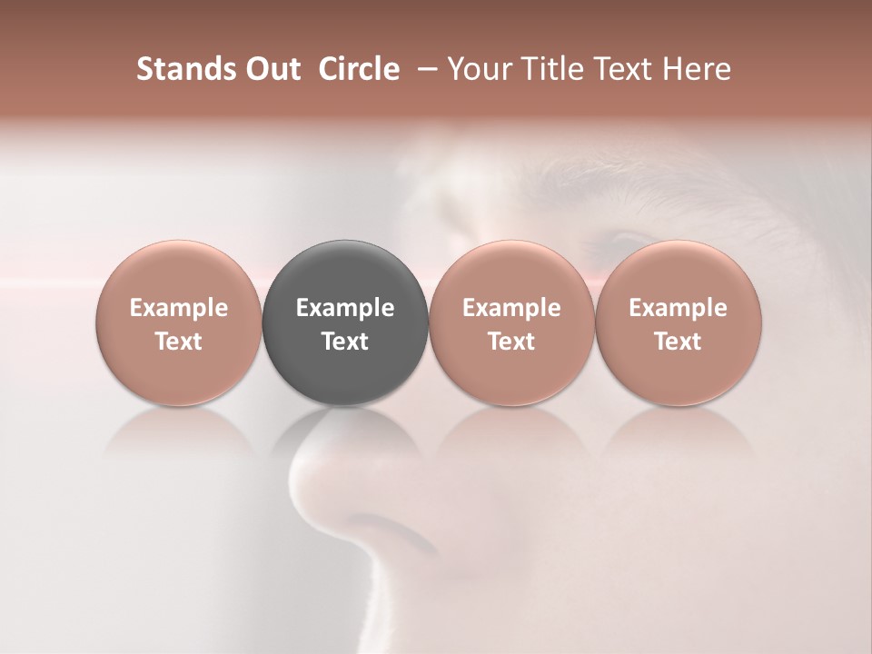 Licht Kurzsichtig Besser PowerPoint Template