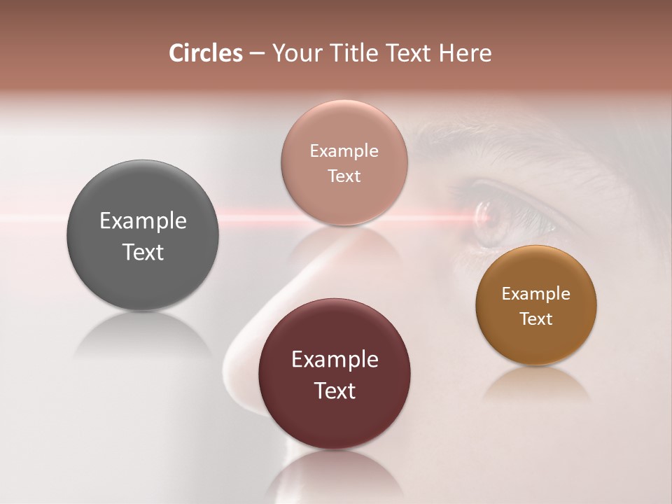 Licht Kurzsichtig Besser PowerPoint Template