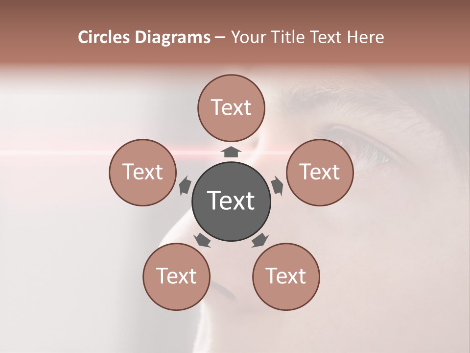 Licht Kurzsichtig Besser PowerPoint Template