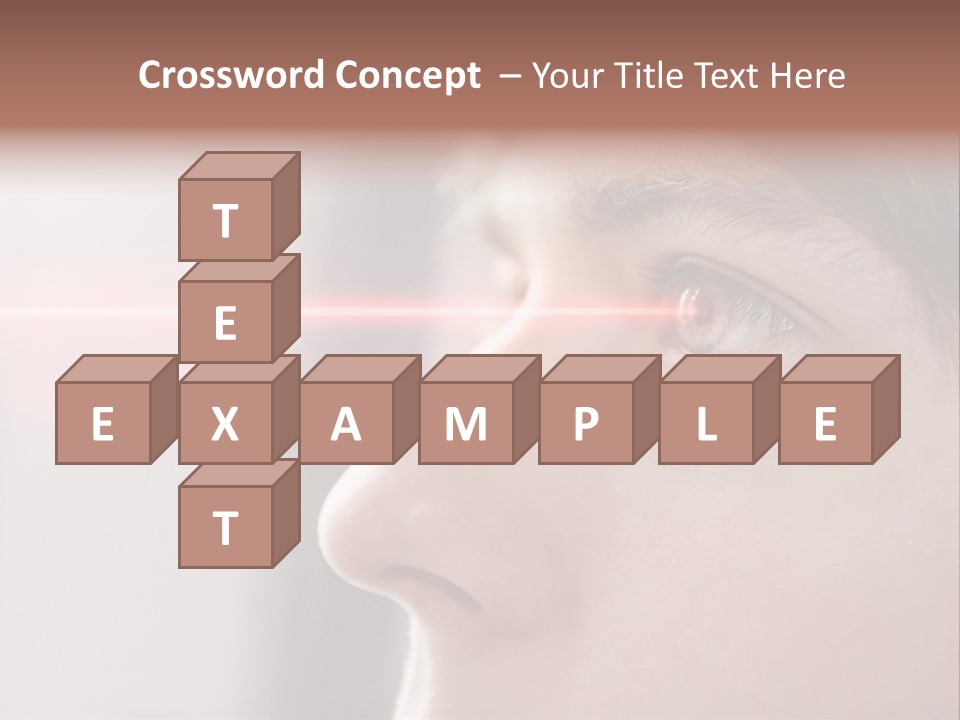 Licht Kurzsichtig Besser PowerPoint Template