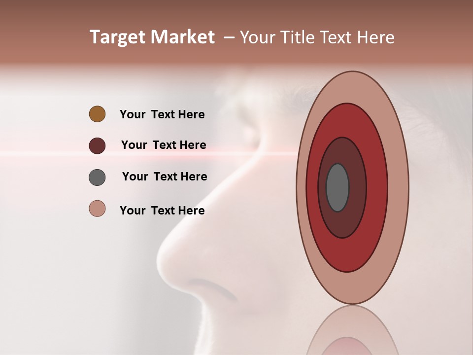 Licht Kurzsichtig Besser PowerPoint Template