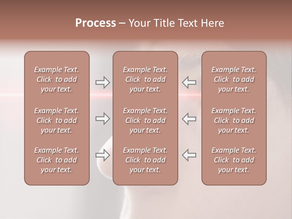 Licht Kurzsichtig Besser PowerPoint Template