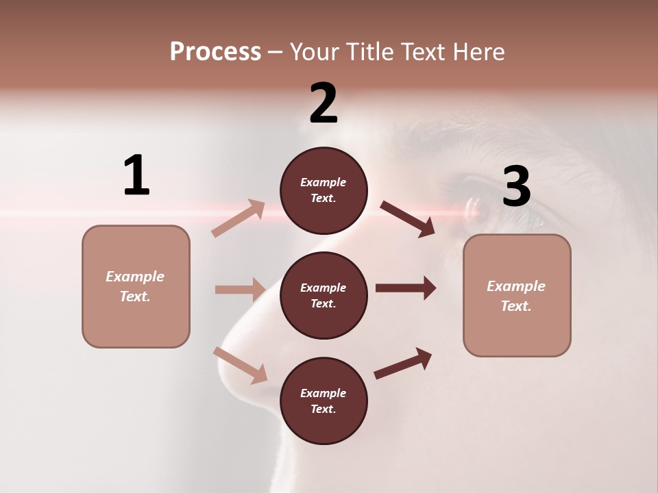 Licht Kurzsichtig Besser PowerPoint Template