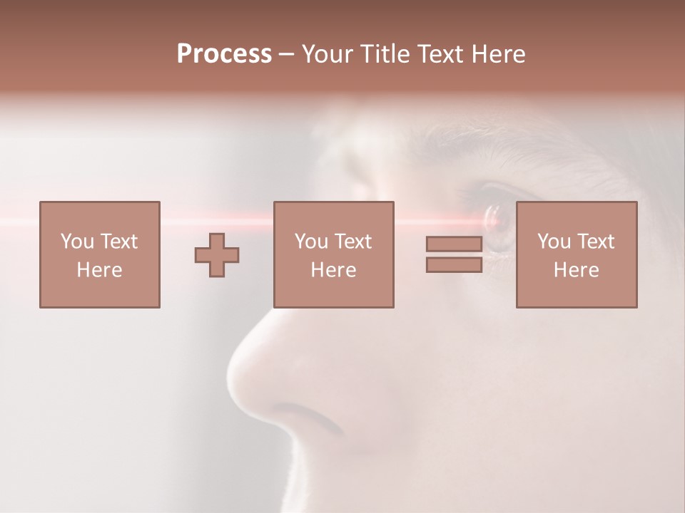 Licht Kurzsichtig Besser PowerPoint Template
