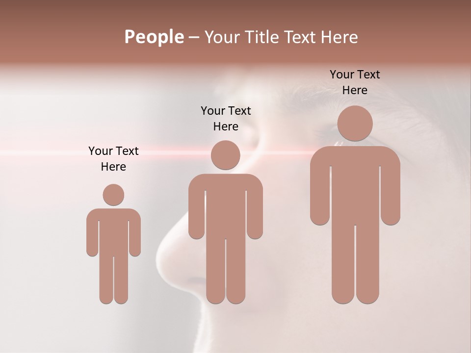 Licht Kurzsichtig Besser PowerPoint Template