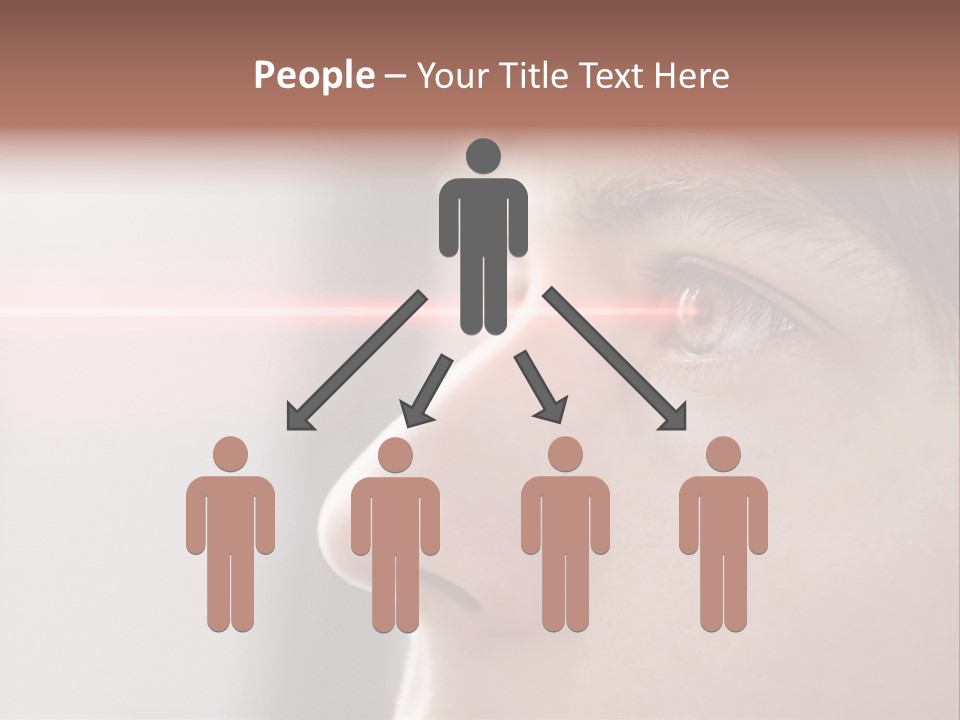 Licht Kurzsichtig Besser PowerPoint Template