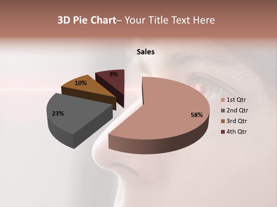 Licht Kurzsichtig Besser PowerPoint Template