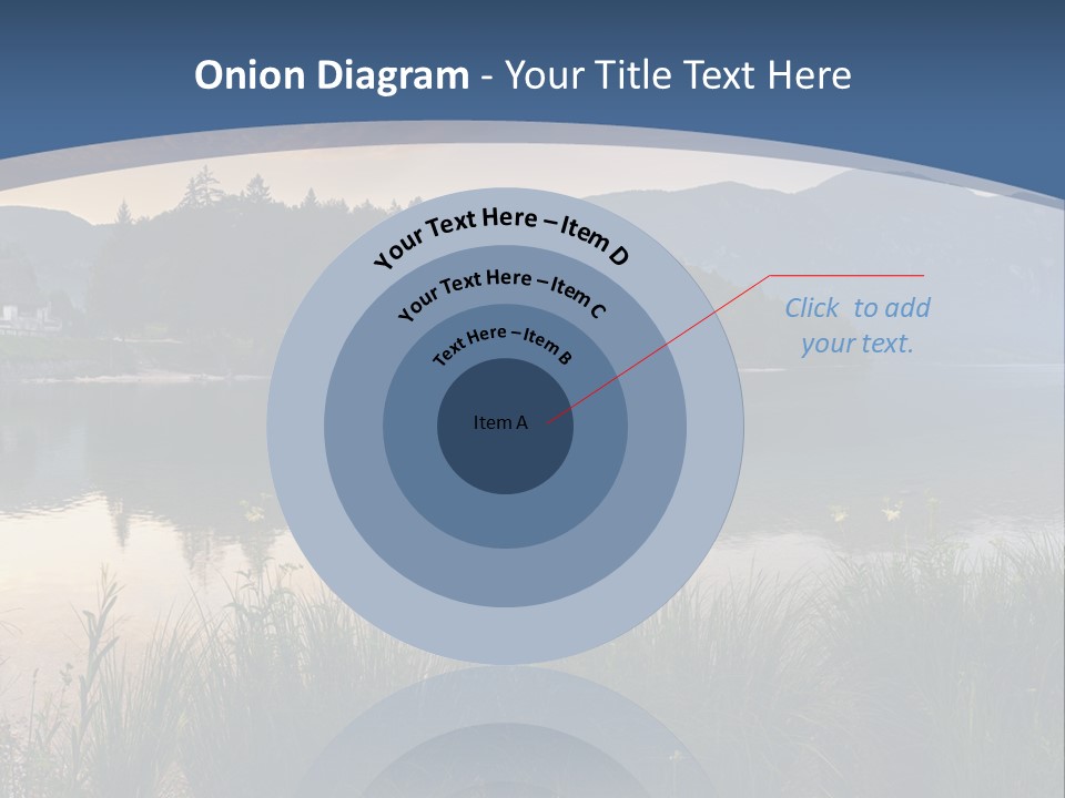 Serene Panoramic Plant PowerPoint Template