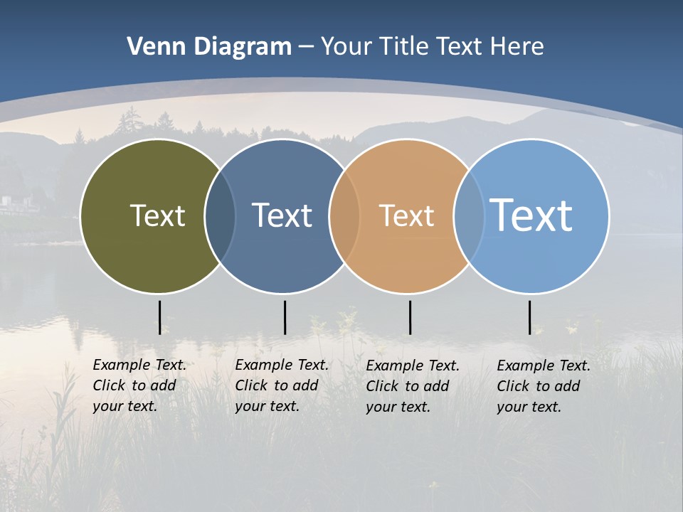 Serene Panoramic Plant PowerPoint Template