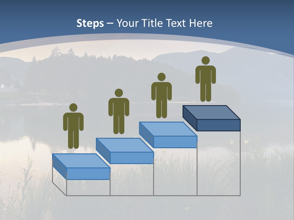 Serene Panoramic Plant PowerPoint Template