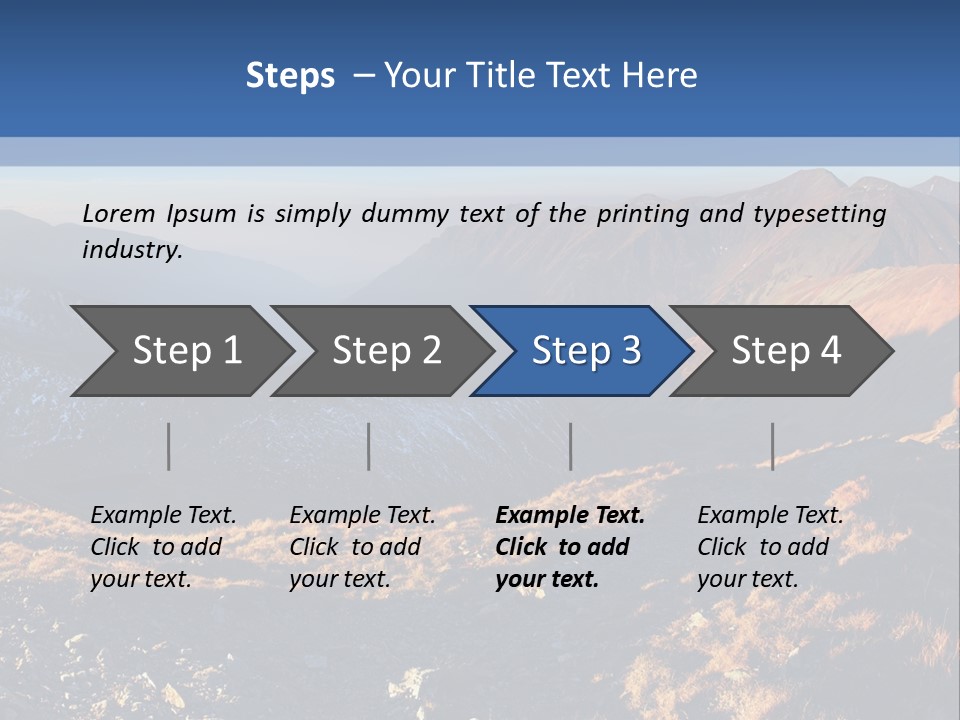Valley Scenics Autumn PowerPoint Template