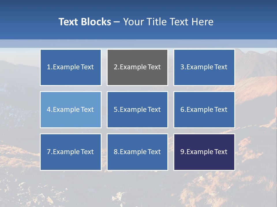 Valley Scenics Autumn PowerPoint Template