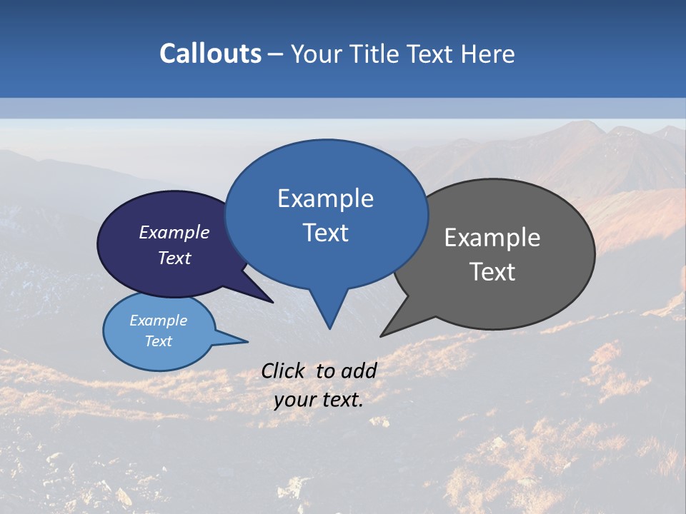 Valley Scenics Autumn PowerPoint Template