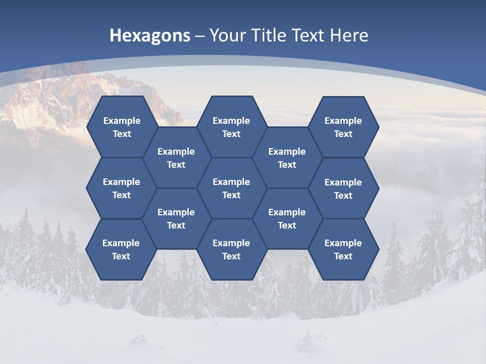 Mist Weather Sunrise PowerPoint Template