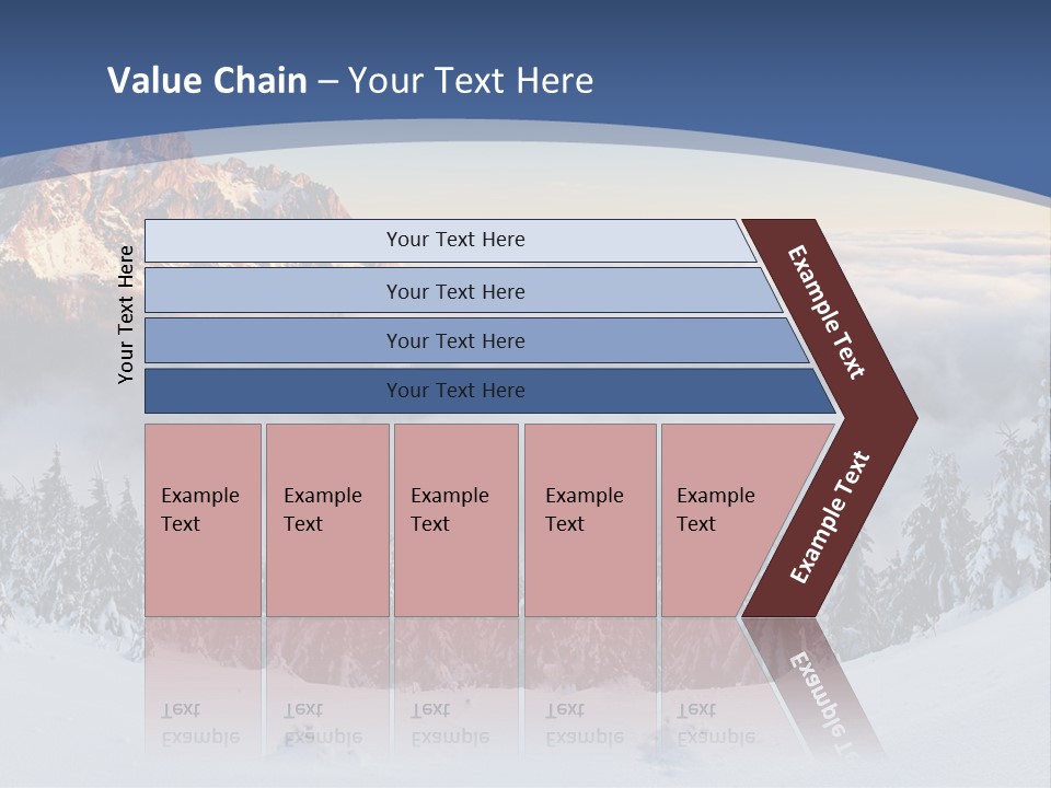 Mist Weather Sunrise PowerPoint Template