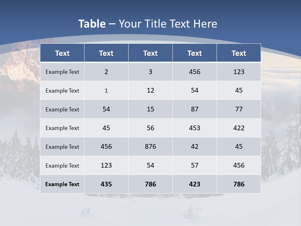 Mist Weather Sunrise PowerPoint Template