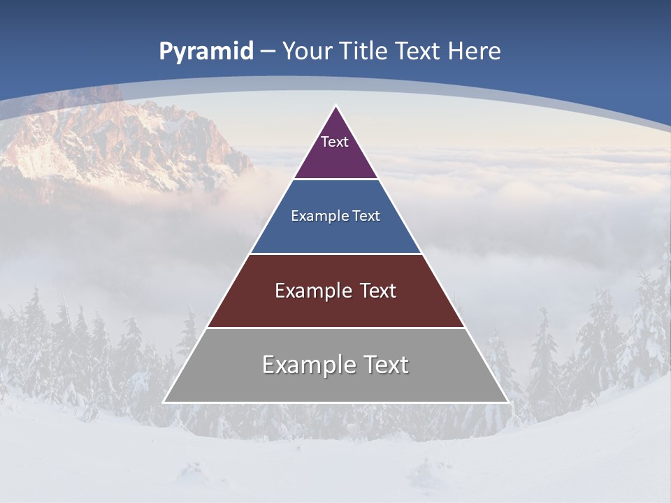 Mist Weather Sunrise PowerPoint Template