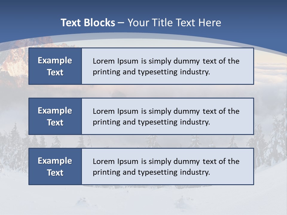 Mist Weather Sunrise PowerPoint Template