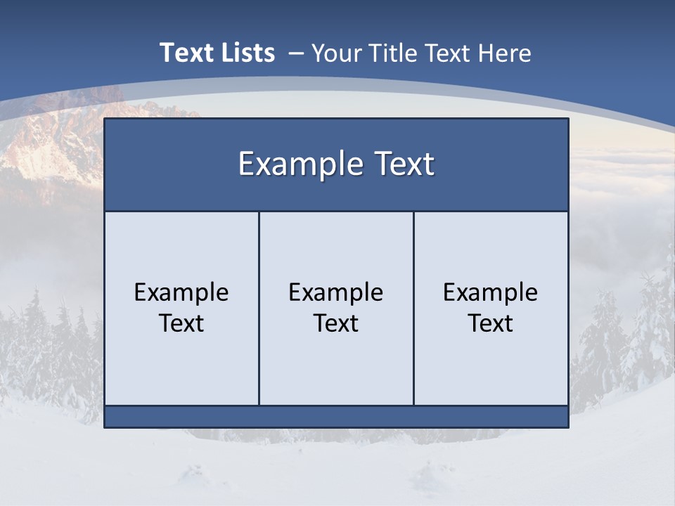 Mist Weather Sunrise PowerPoint Template