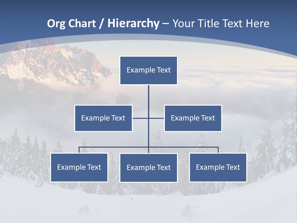 Mist Weather Sunrise PowerPoint Template