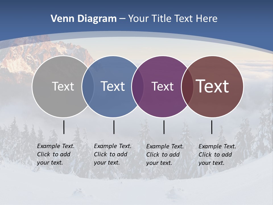 Mist Weather Sunrise PowerPoint Template