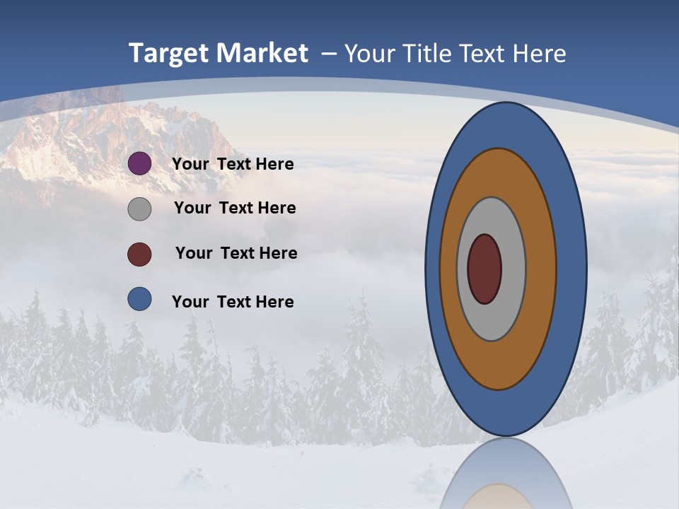 Mist Weather Sunrise PowerPoint Template