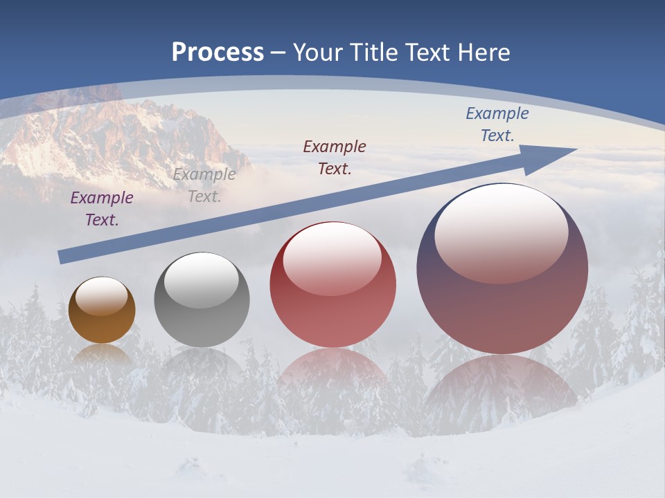 Mist Weather Sunrise PowerPoint Template