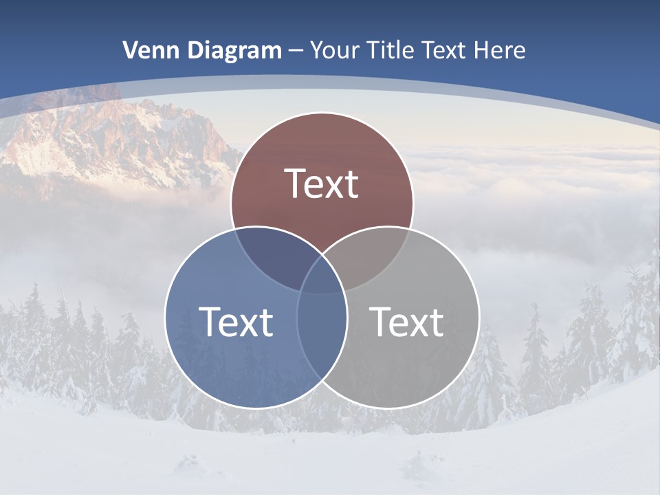 Mist Weather Sunrise PowerPoint Template