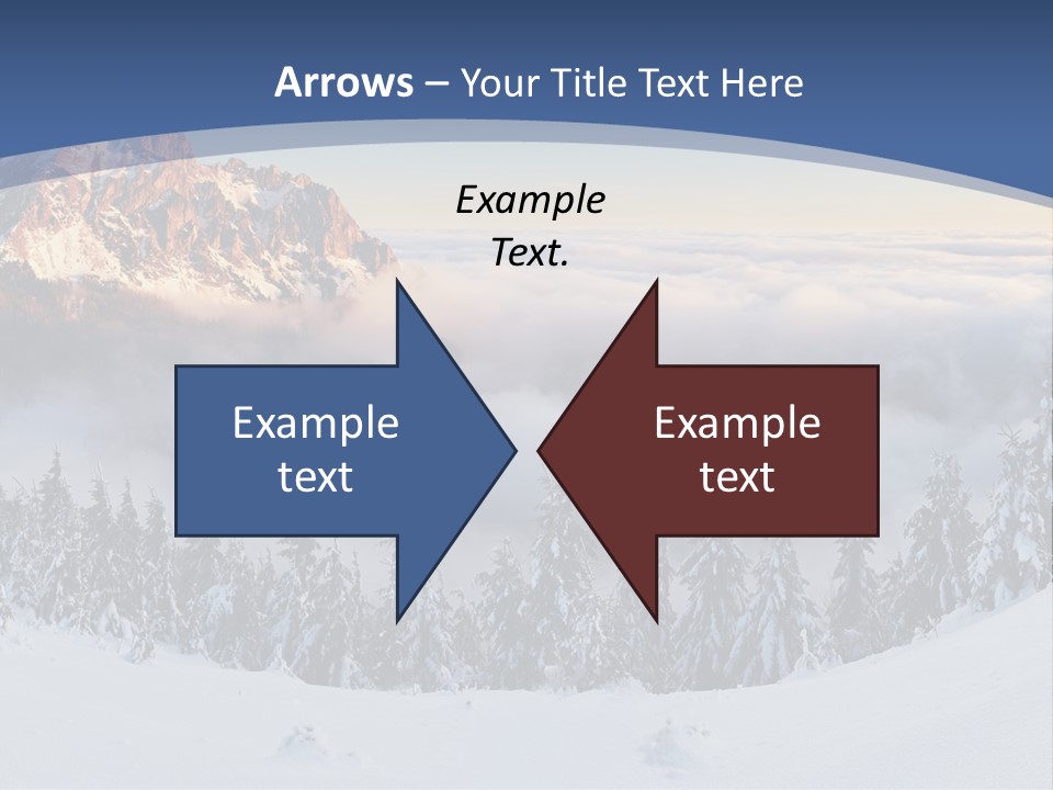 Mist Weather Sunrise PowerPoint Template