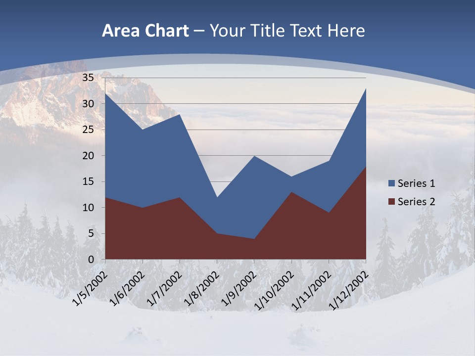 Mist Weather Sunrise PowerPoint Template