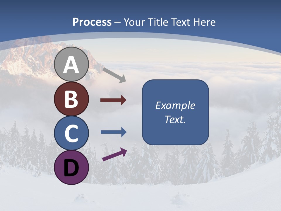 Mist Weather Sunrise PowerPoint Template