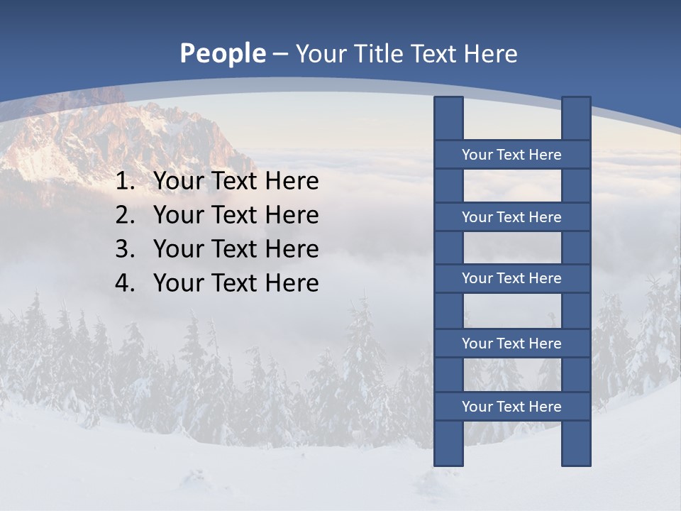Mist Weather Sunrise PowerPoint Template