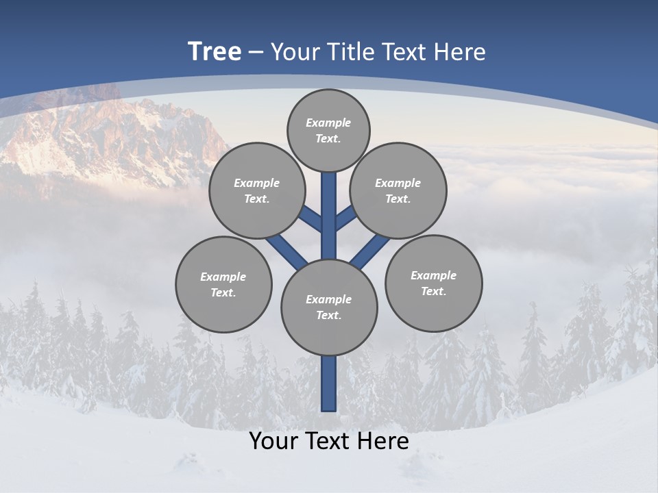 Mist Weather Sunrise PowerPoint Template
