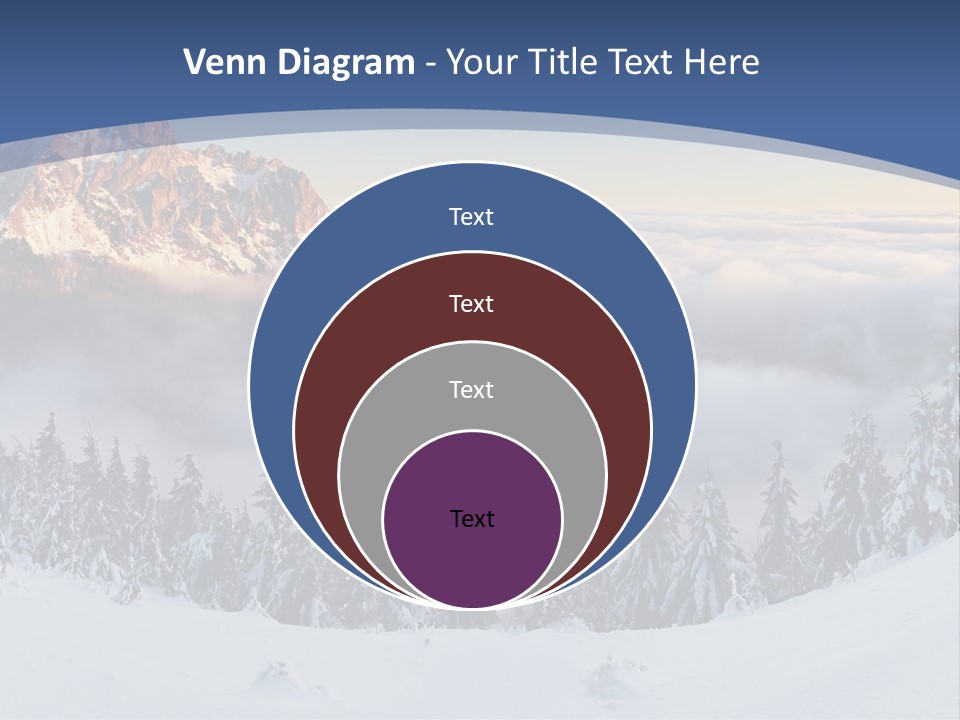 Mist Weather Sunrise PowerPoint Template