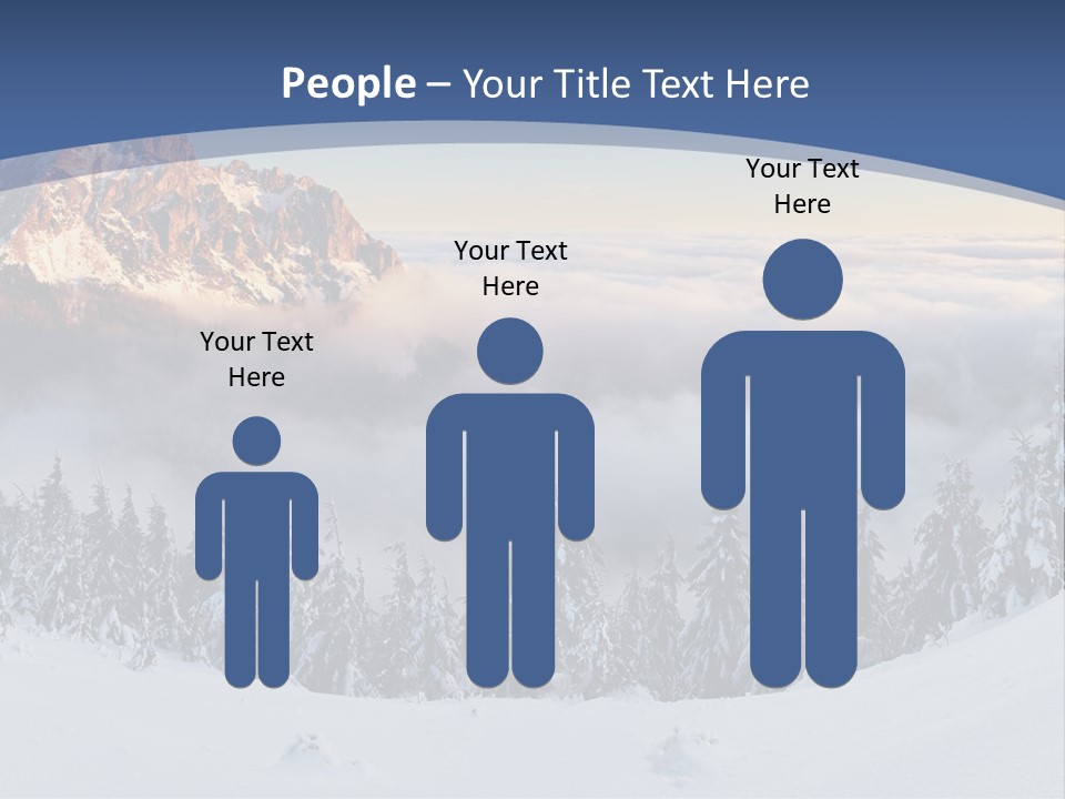 Mist Weather Sunrise PowerPoint Template