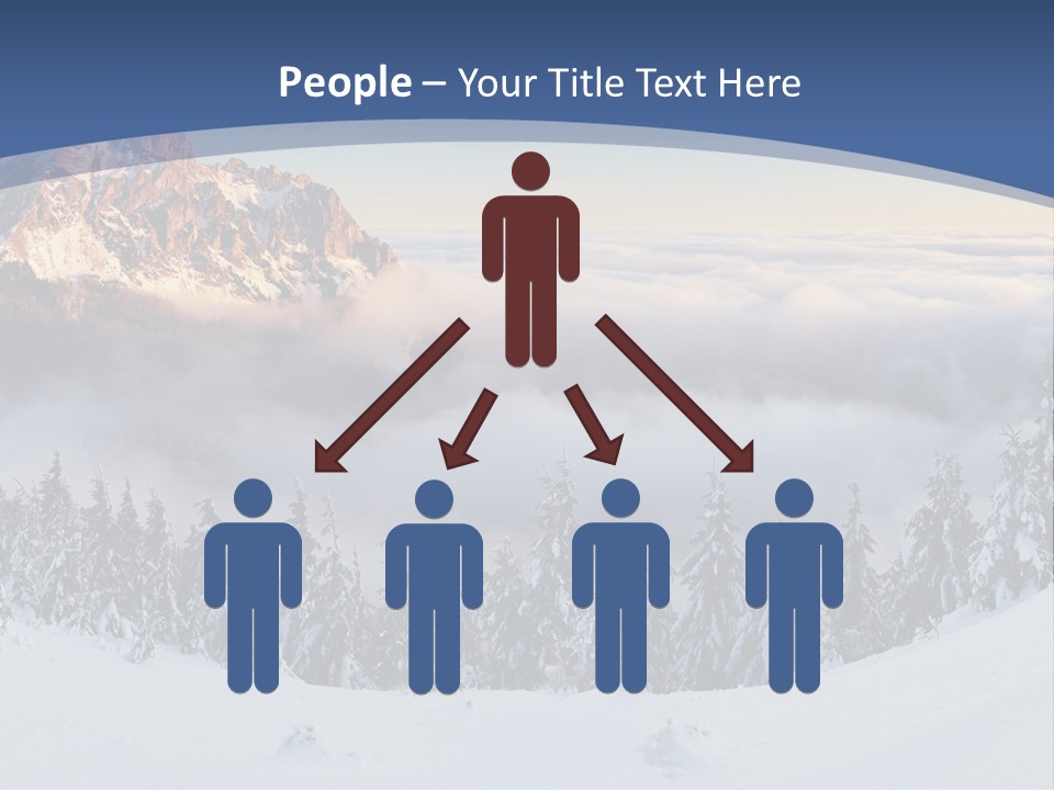 Mist Weather Sunrise PowerPoint Template