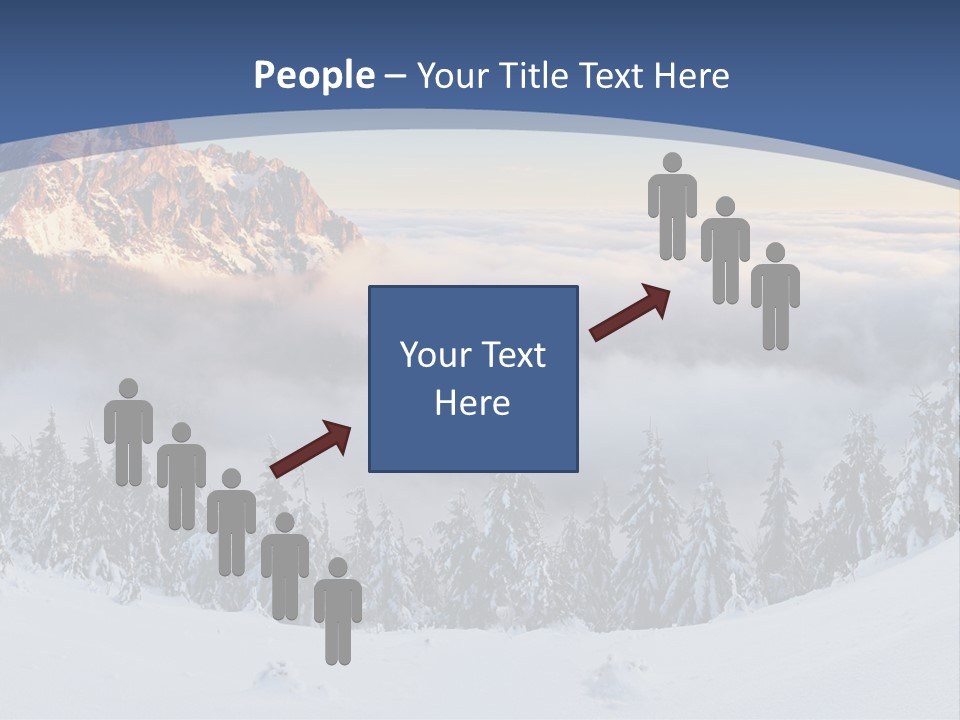 Mist Weather Sunrise PowerPoint Template