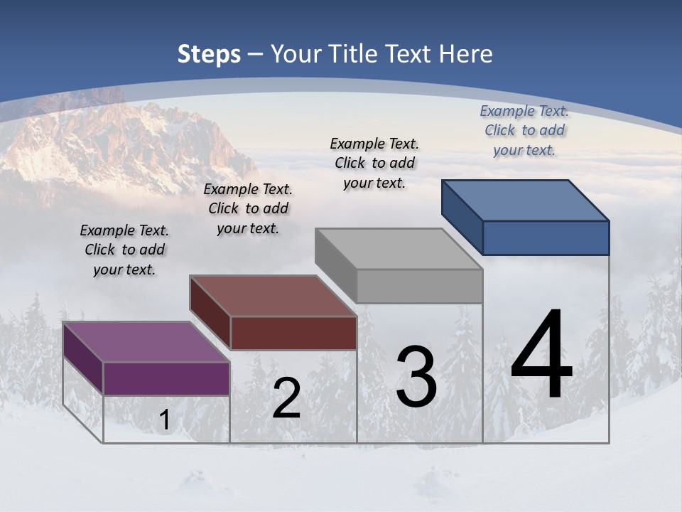 Mist Weather Sunrise PowerPoint Template