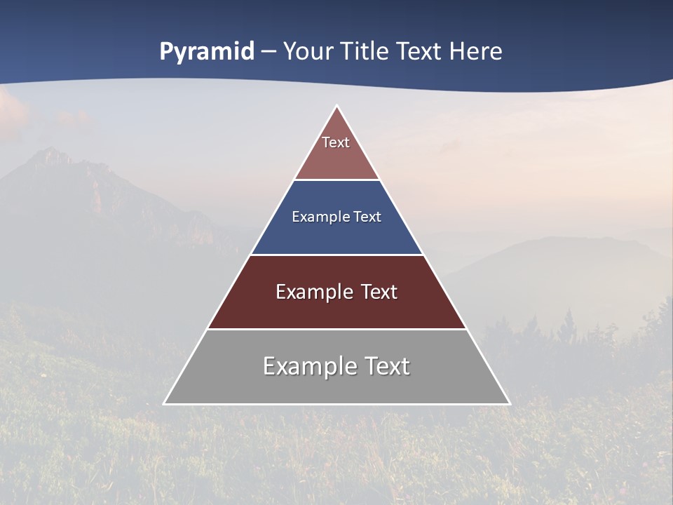 Hike Rocky Tranquil PowerPoint Template