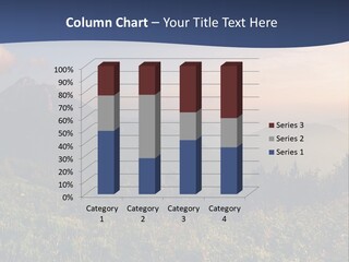 Hike Rocky Tranquil PowerPoint Template