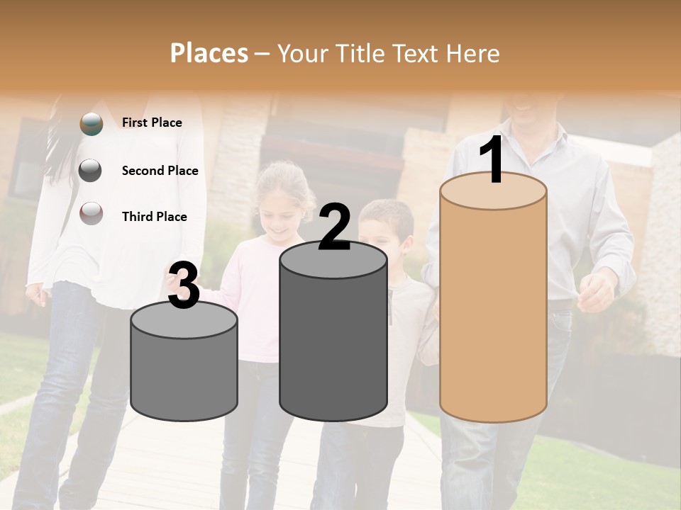 Person Son Joyful PowerPoint Template