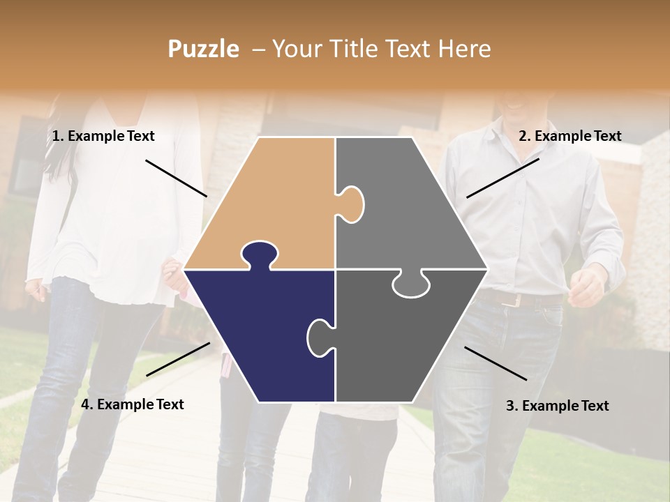 Person Son Joyful PowerPoint Template