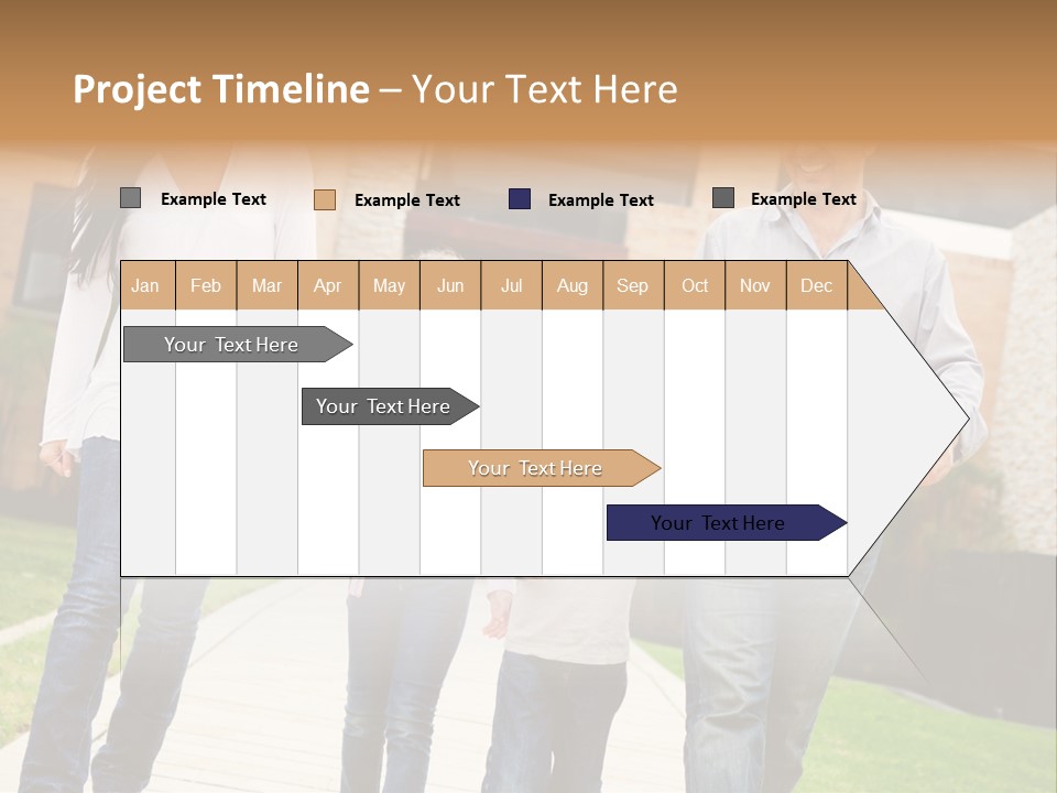 Person Son Joyful PowerPoint Template