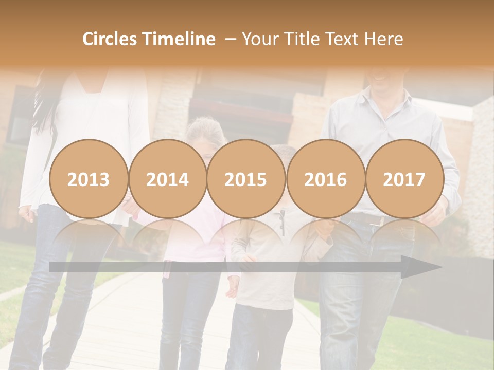 Person Son Joyful PowerPoint Template